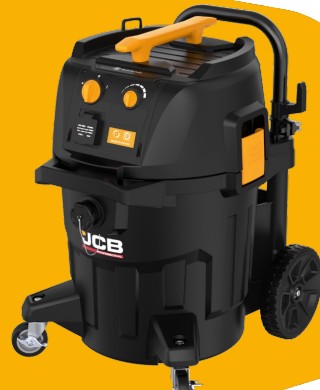 JCB PROFESSIONAL 230V 45L M-CLASS WET & DRY VACUUM WITH POWER TAKE OFF